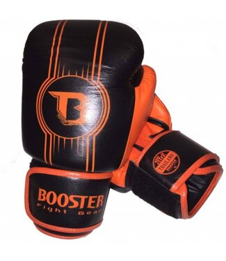 Booster Fightgear Booster Kickboxhandschuhe Pro Range BGL 1 V6 Schwarz Orange