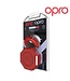 Opro OPRO Platinum Mouthguard Red Metal Black Mouth Protection