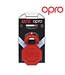 Opro OPRO Platinum Mouthguard Red Metal Black Mouth Protection