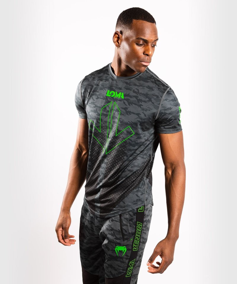 Venum Venum Arrow LOMA Signature Collection Dry Tech T-shirt Dark Camo