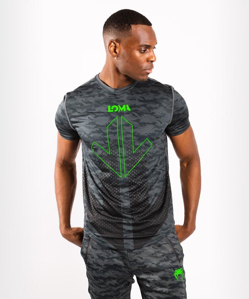 Venum Venum Arrow LOMA Signature Collection Dry Tech T-Shirt Dark Camo