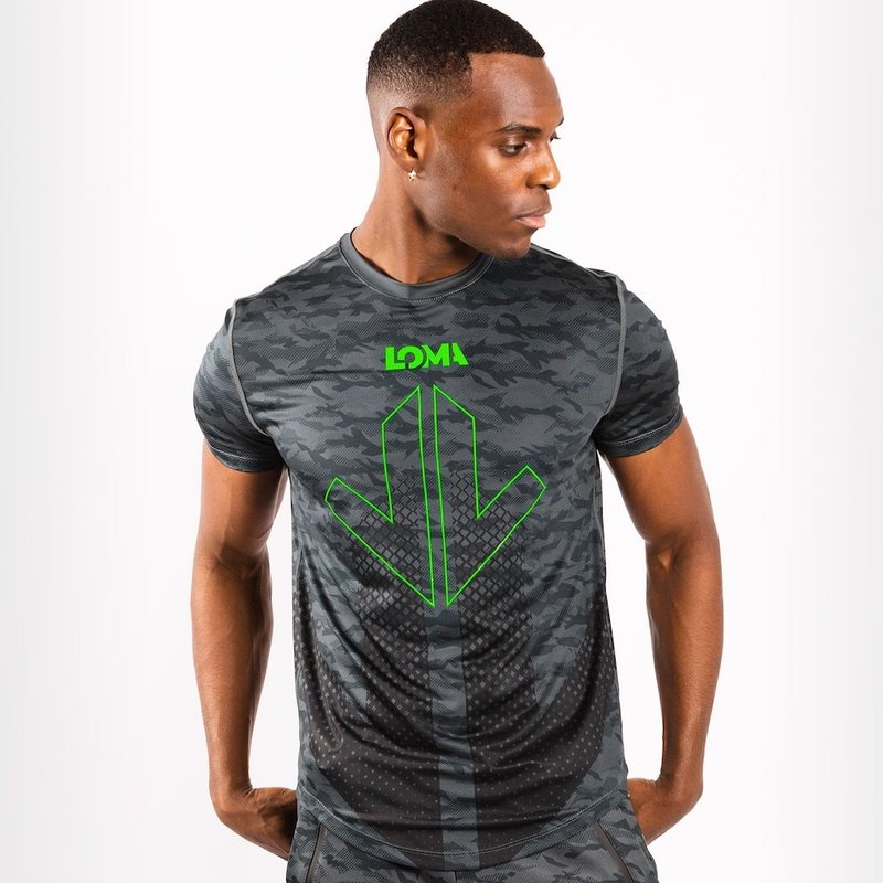 Venum Venum Arrow LOMA Signature Kollektion Dry Tech T-Shirt Dark Camo