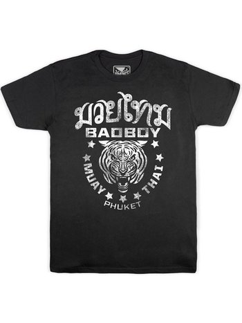 Bad Boy Bad Boy Phuket Muay Thai T-shirt Zwart