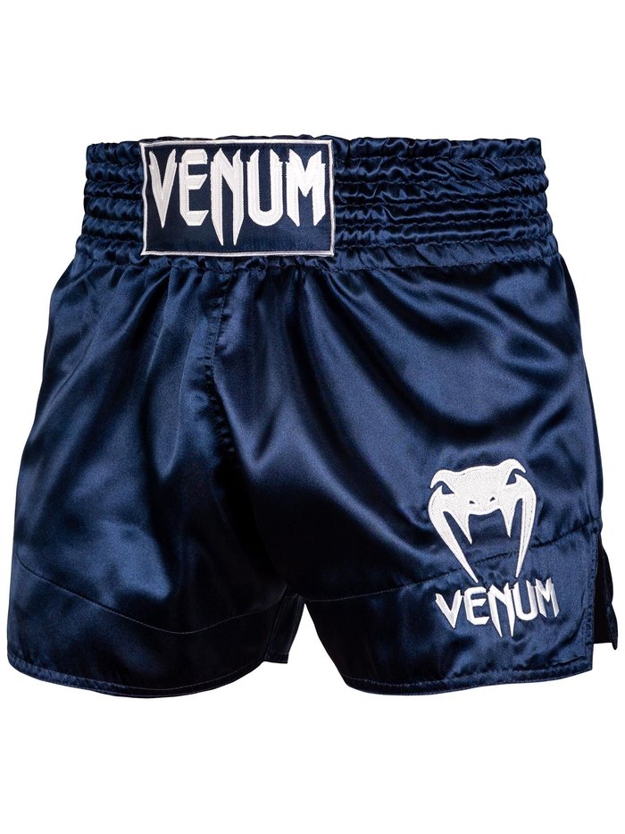 Venum Muay Thai Classic Kickboxing Shorts Blue FIGHTWEAR SHOP EUROPE