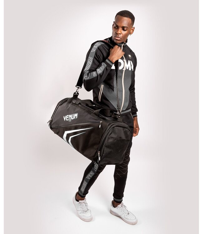 Venum Trainer Lite EVO Sports Bag Black White