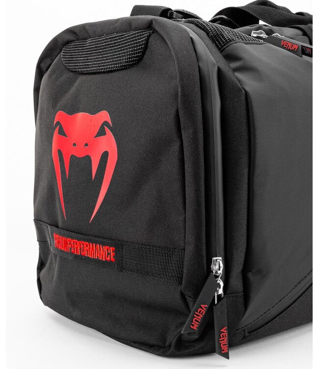 Venum Trainer Lite EVO Sports Bag Black Red