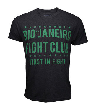 Bad Boy Bad Boy Rio Fight Club T-shirts Donkergrijs Groen
