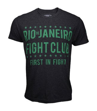 Bad Boy Rio FIGHT CLUB T-Shirts Dunkelgrau Grün