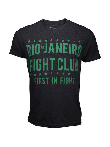 Bad Boy Bad Boy Rio FIGHT CLUB T Shirts Dark Grey Green