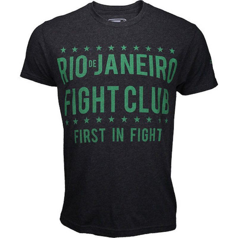 Bad Boy Bad Boy Rio Fight Club T-shirts Donkergrijs Groen