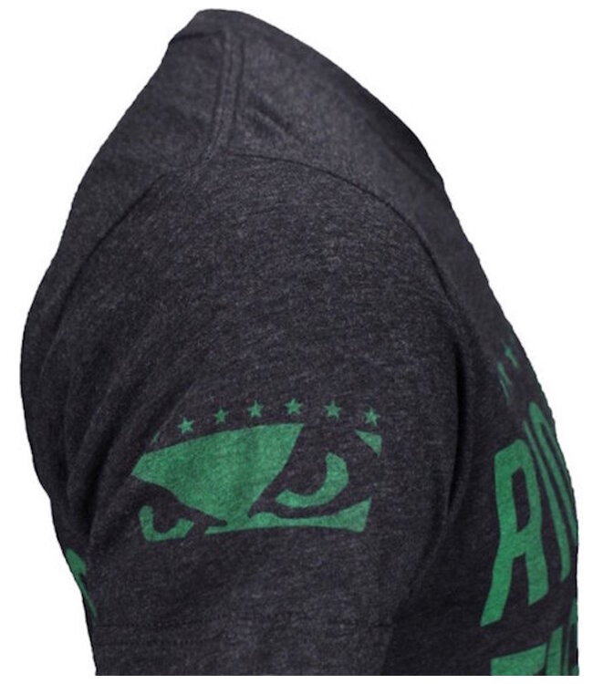 Bad Boy Rio Fight Club T-shirts Donkergrijs Groen