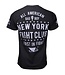 Bad Boy New York FIGHT CLUB T Shirts Dark Grey White