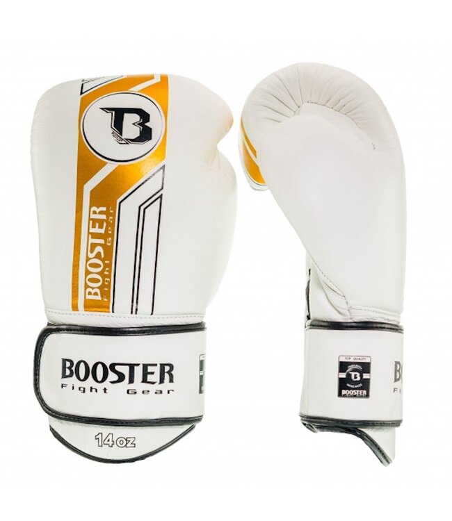 Booster Booster Boxing Gloves BGL V9 Pro Range White Gold