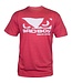 Bad Boy Bad Boy Eyes of a Champion T Shirts Donker Rood