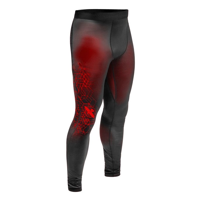 Hayabusa Hayabusa Geo Jiu Jitsu Spats Zwart Rood BJJ Shop Nederland