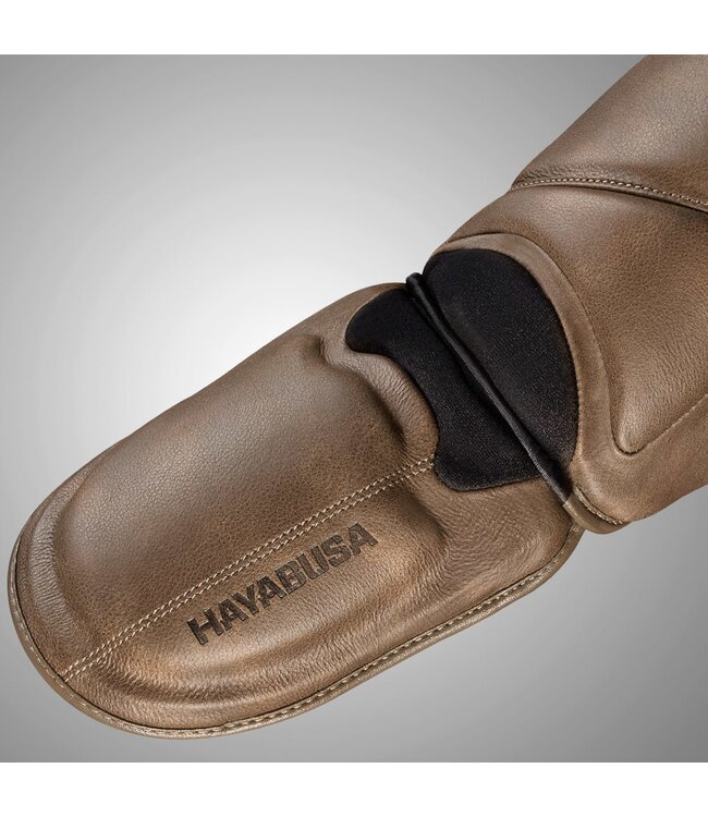 Hayabusa LX Kanpeki T3 Kickboxing Schienbeinschoner Italienischem Leder