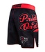 PRIDEorDIE Kampfsporthose Fightshorts No Rules Schwarz Rot