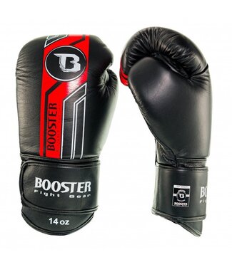Booster Fightgear Booster Bokshandschoenen Pro Range BGL V9 Zwart Rood