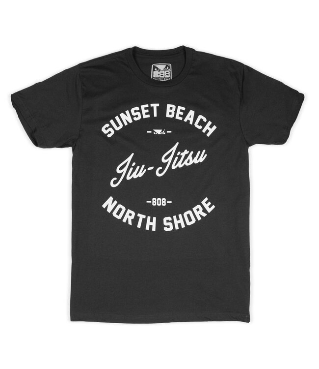 Bad Boy BJJ Shore Break T-Shirts Schwarz