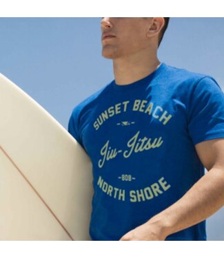 Bad Boy BJJ Shore Break T-Shirts Blau