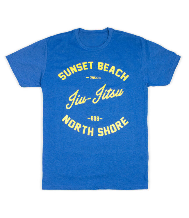 Bad Boy BJJ Shore Break T-Shirts Blau