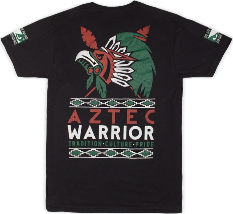 Bad Boy Bad Boy Aztec Warrior T-shirt Zwart Vechtsportkleding