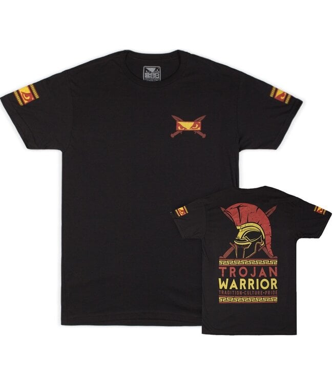 Bad Boy Trojan Warrior T Shirt Zwart