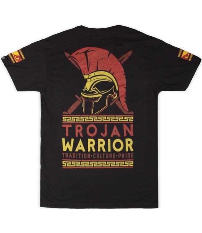Bad Boy Bad Boy Trojan Warrior T Shirt Zwart
