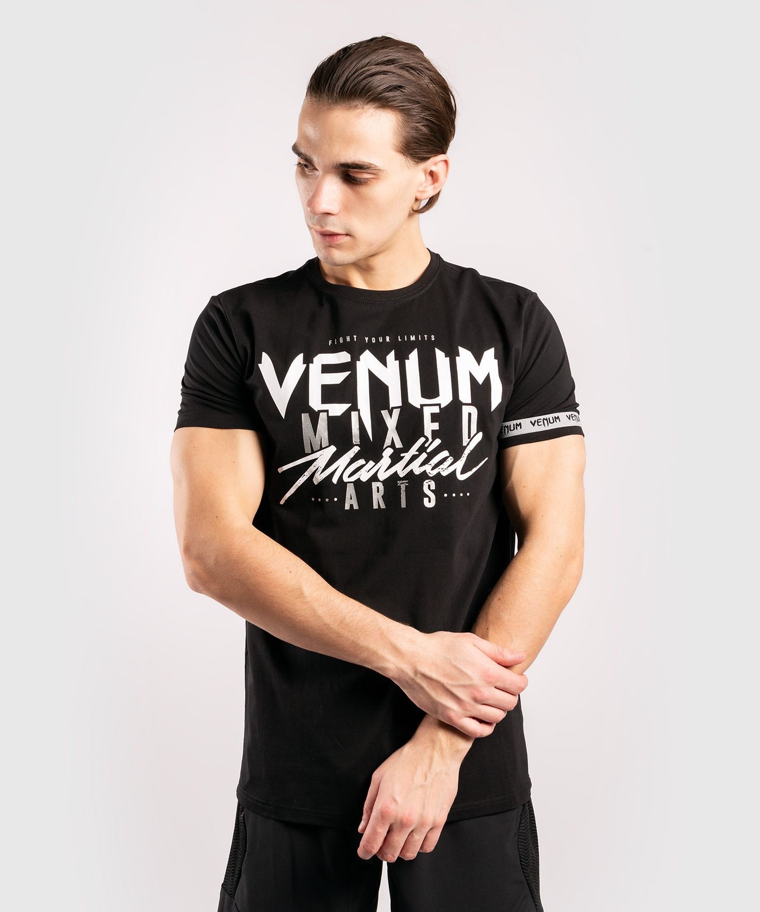Venum MMA Classic 2.0 T-Shirt Black Silver - Fightwear Shop - Europe
