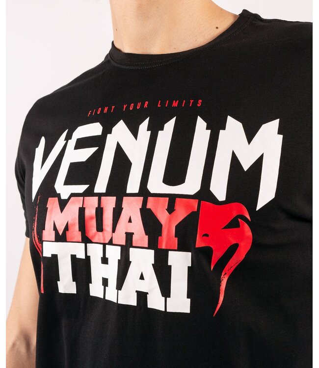 Venum MUAY THAI Classic 2.0 T-shirt zwart rood