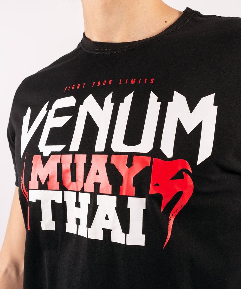 Venum Venum MUAY THAI Classic 2.0 T-shirt zwart rood