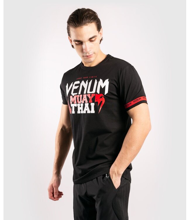 Venum MUAY THAI Classic 2.0 T-Shirt Schwarz Rot