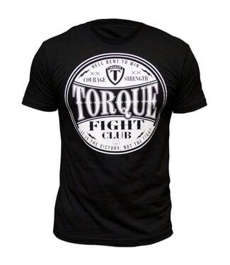 Torque Fight Club T-Shirts Schwarz Weiß