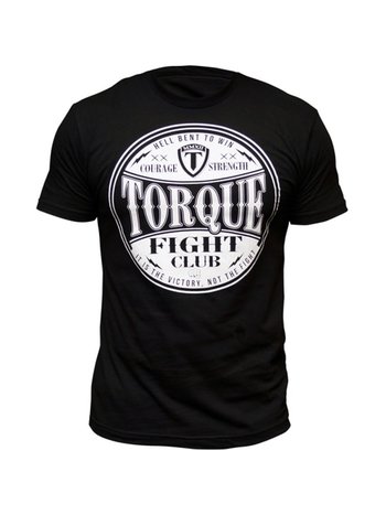 Torque Torque Fight Club T-Shirts Schwarz Weiß