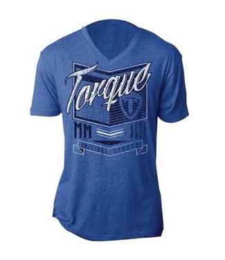 Torque Torque Vertex T Shirt Blauw