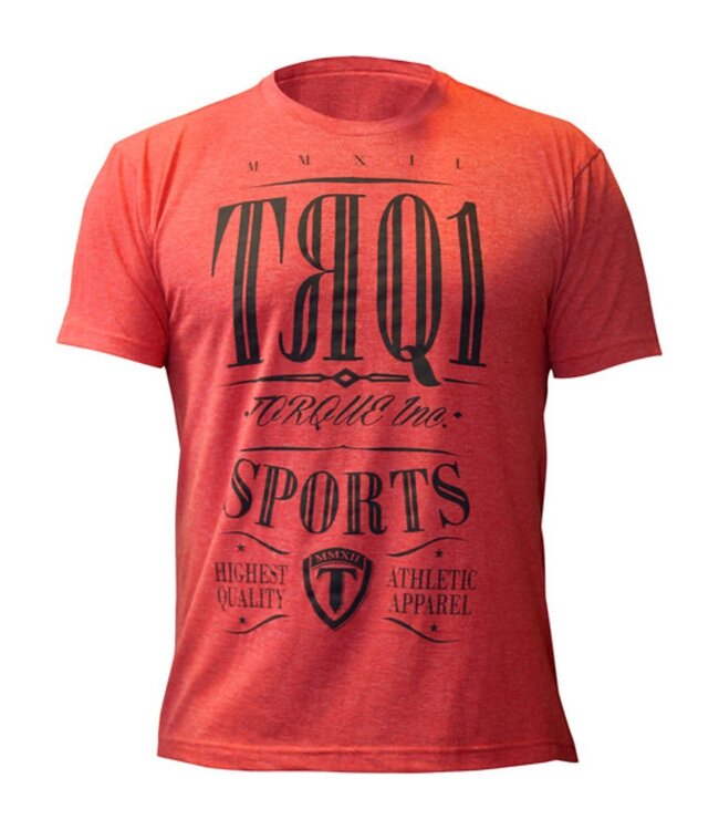 Torque Torque TRQ1 T Shirt Rood