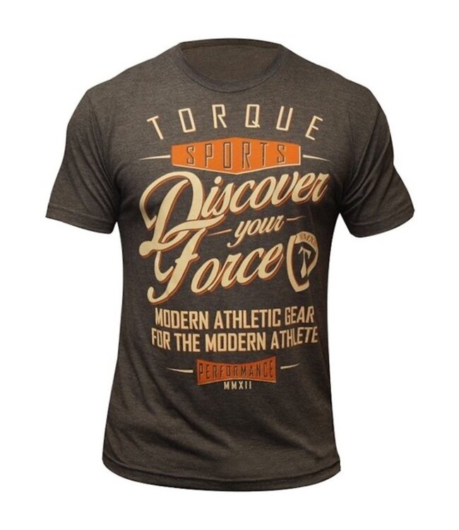 Torque Torque Athletics Discover Your Force T Shirt Brown