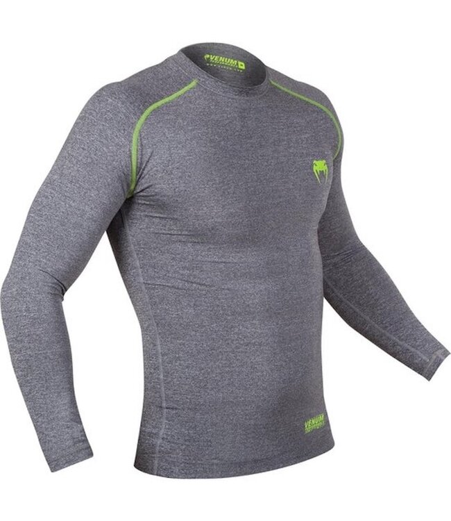 Venum Contender 3.0 Compression T Shirts L/S Grey