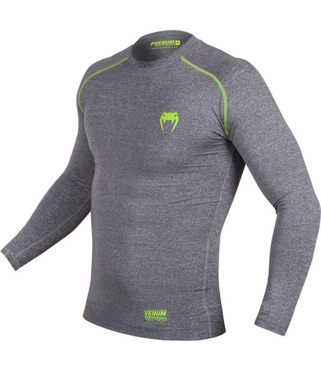 Venum Venum Contender 3.0 Compression T Shirts L/S Grijs