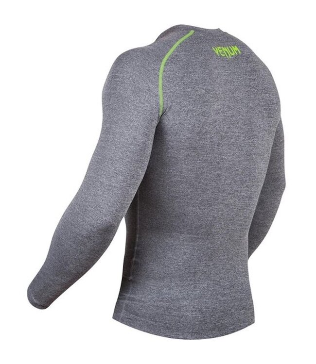 Venum Contender 3.0 Compression T Shirts L/S Grau