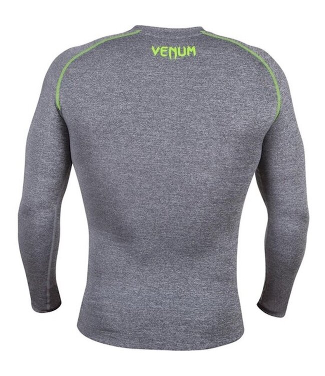 Venum Contender 3.0 Compression T Shirts L/S Grau