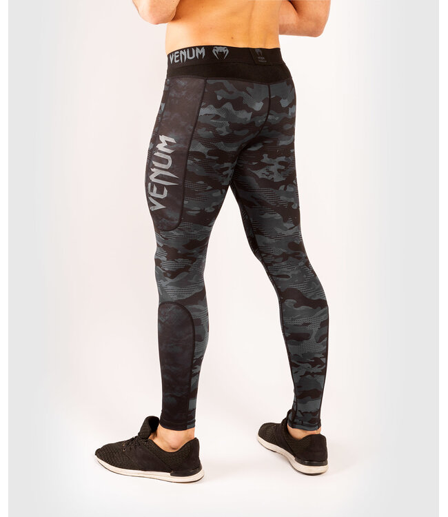 Venum Defender Spats Legging Compression Pants Dark Camo