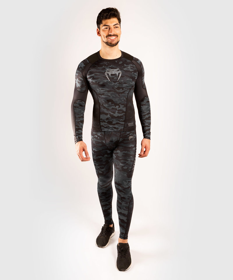 Venum Venum Defender Spats Legging Compressiebroek Dark Camo