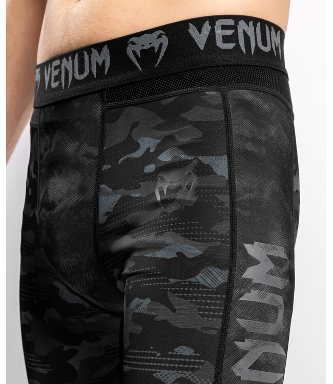 Venum Defender Spats Legging Kompressionshose Dark Camo