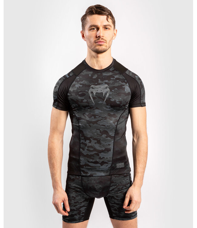 Venum Venum Defender Rash Guard S/S Dark Camo Men