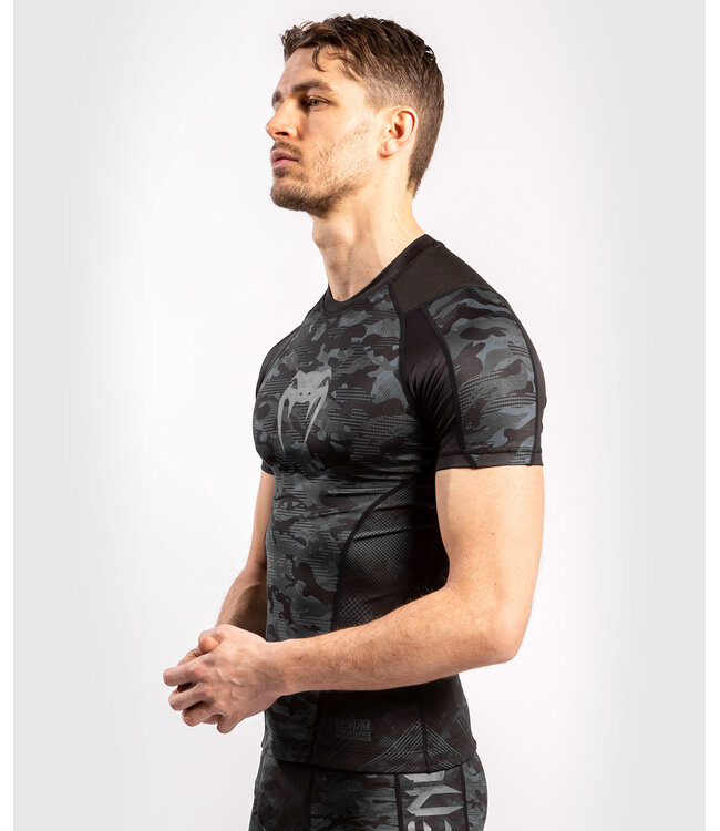 Venum Venum Defender Rash Guard S/S Dark Camo Men