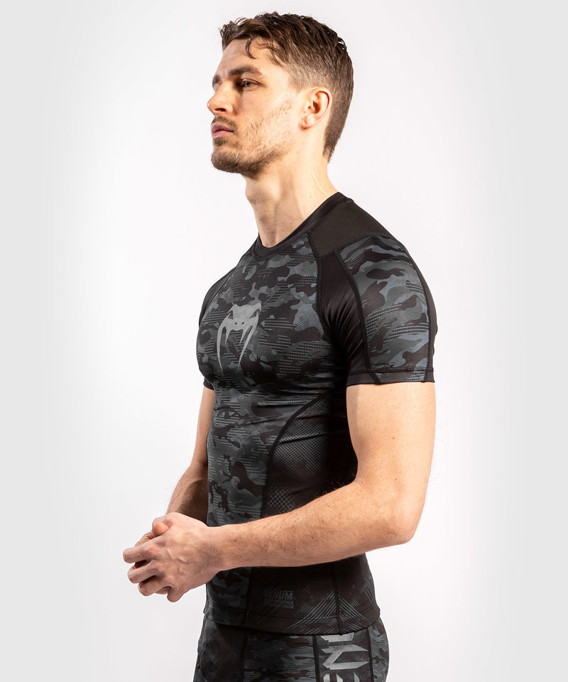 Venum Venum Defender Rash Guard S/S Dark Camo Heren