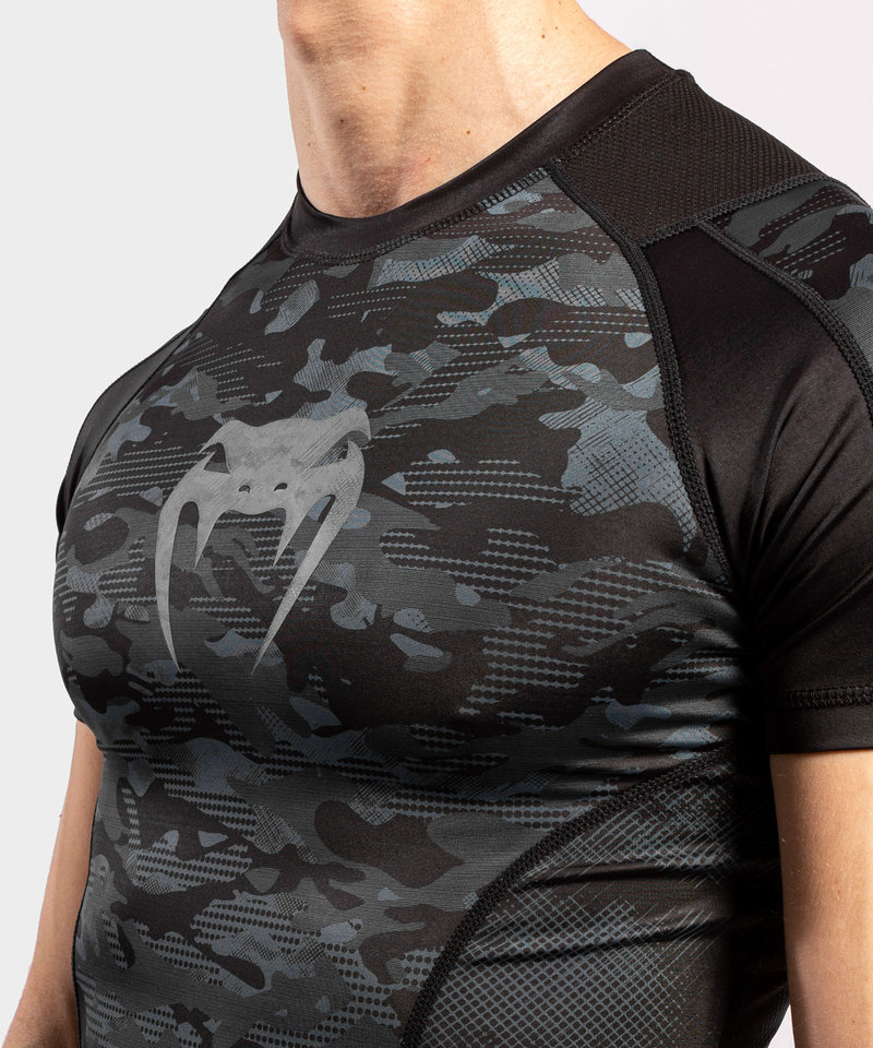 Venum Venum Defender Rash Guard S/S Dark Camo Heren