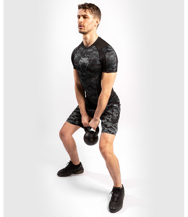 Venum Venum Defender Rash Guard S/S Dark Camo Heren