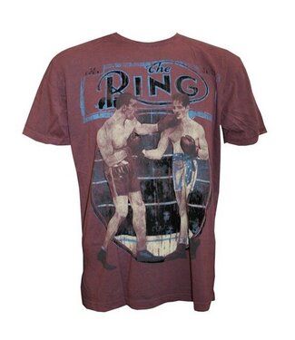 The Ring Draw Flock Premium Silicone Washed T-Shirt